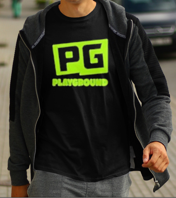 PG Playground Retro Style Block T-Shirt