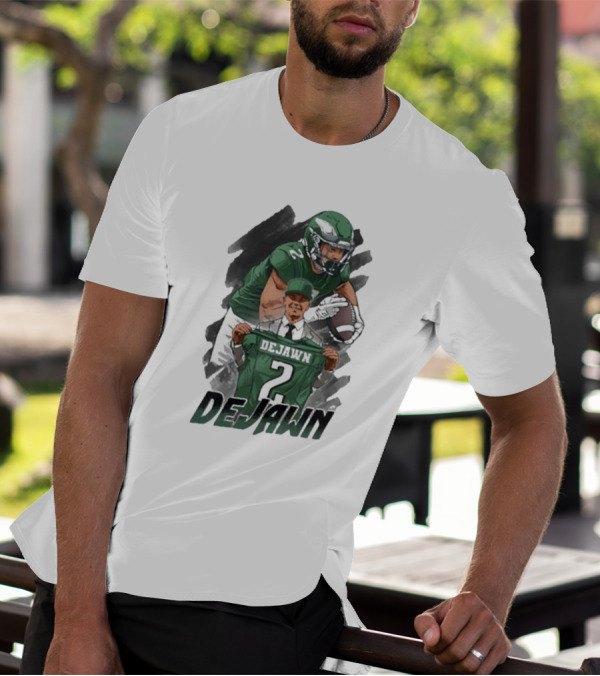 Philadelphia Eagles DeJawn Football Fan Jersey 2 T-Shirt