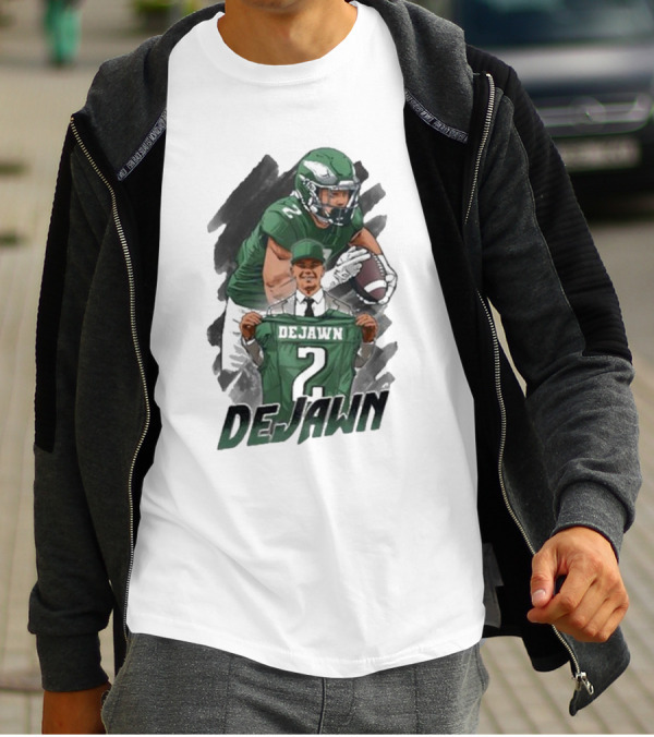 Philadelphia Eagles DeJawn Football Fan Jersey 2 T-Shirt