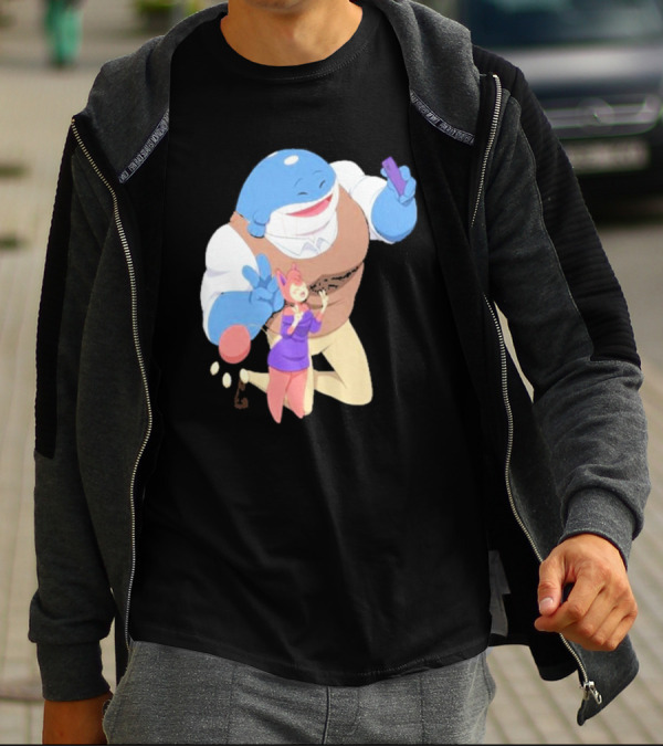 Skitty And Wailord Selfie Adventure Time T-Shirt