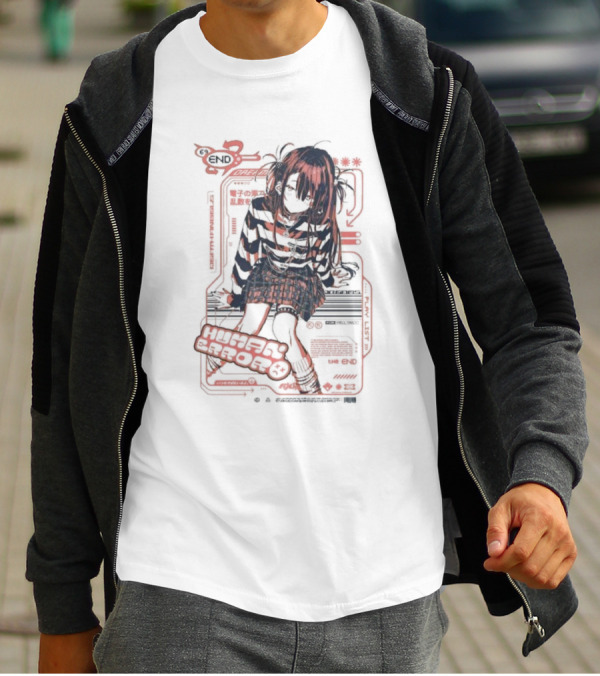 Human Error The End For Hell Only Japanese Girl Cyberpunk Anime Aesthetic T-Shirt