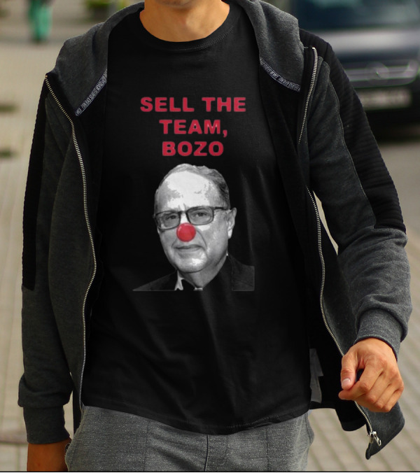 Sell The Team Bozo Red Nose Satire T-Shirt