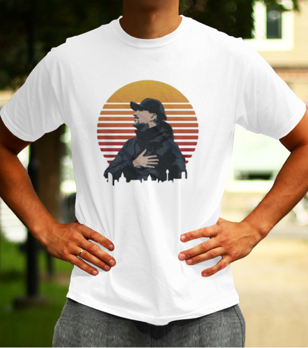 Liverpool Jürgen Klopp Thank You For The Memories Sunset T-Shirt