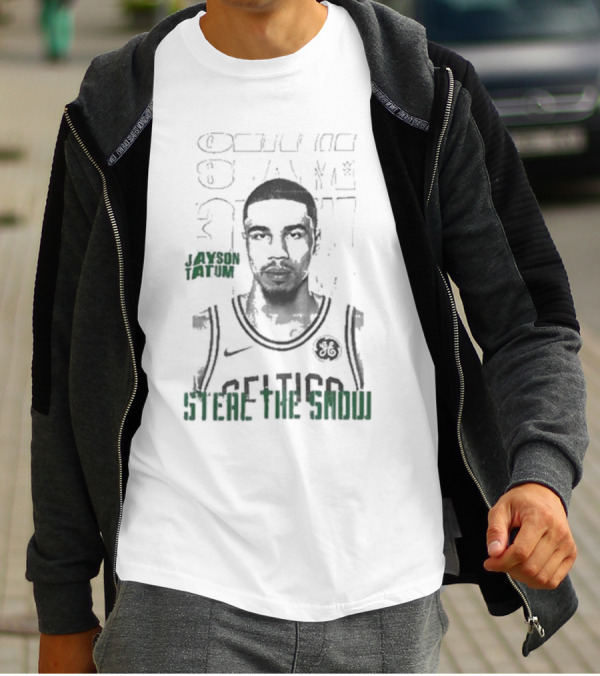 Celtics Jayson Tatum Steal The Snow T-Shirt