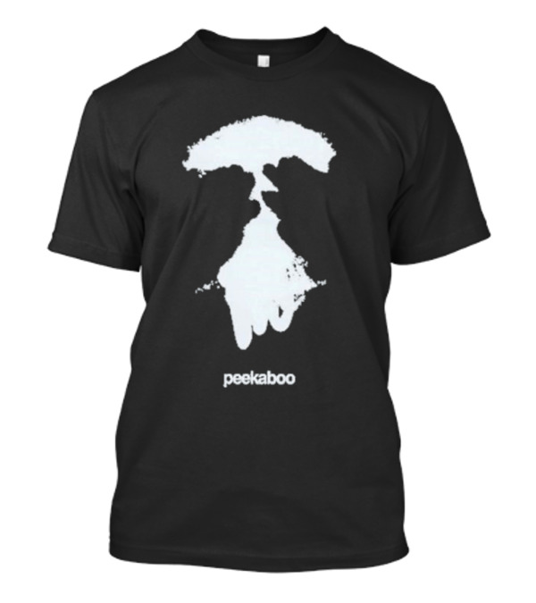 Peekaboo Eyes Wide Open Patch T-Shirt