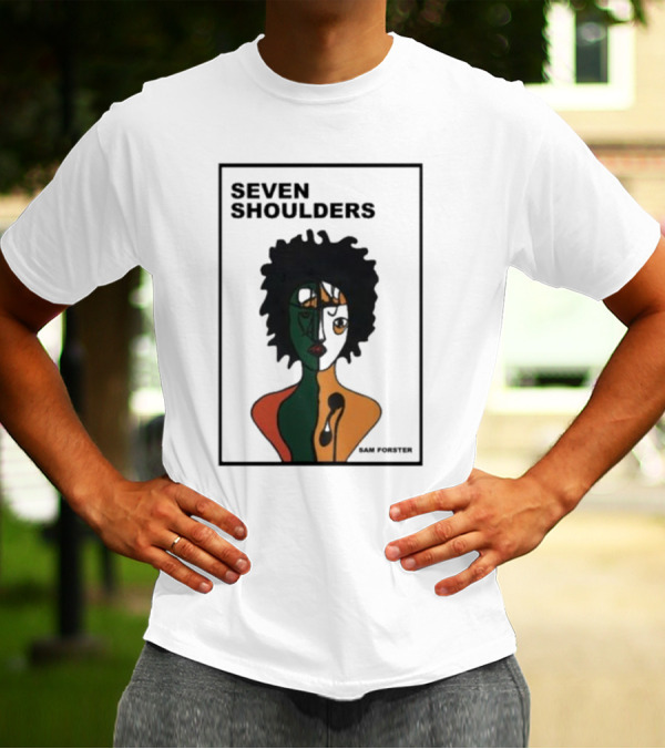 Seven Shoulders Sam Forster Afrocentric Abstract T-Shirt
