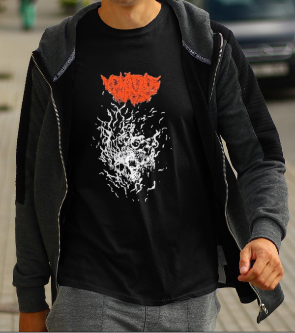 Volatile Ways Skull Fire Release My Tortured Soul T-Shirt