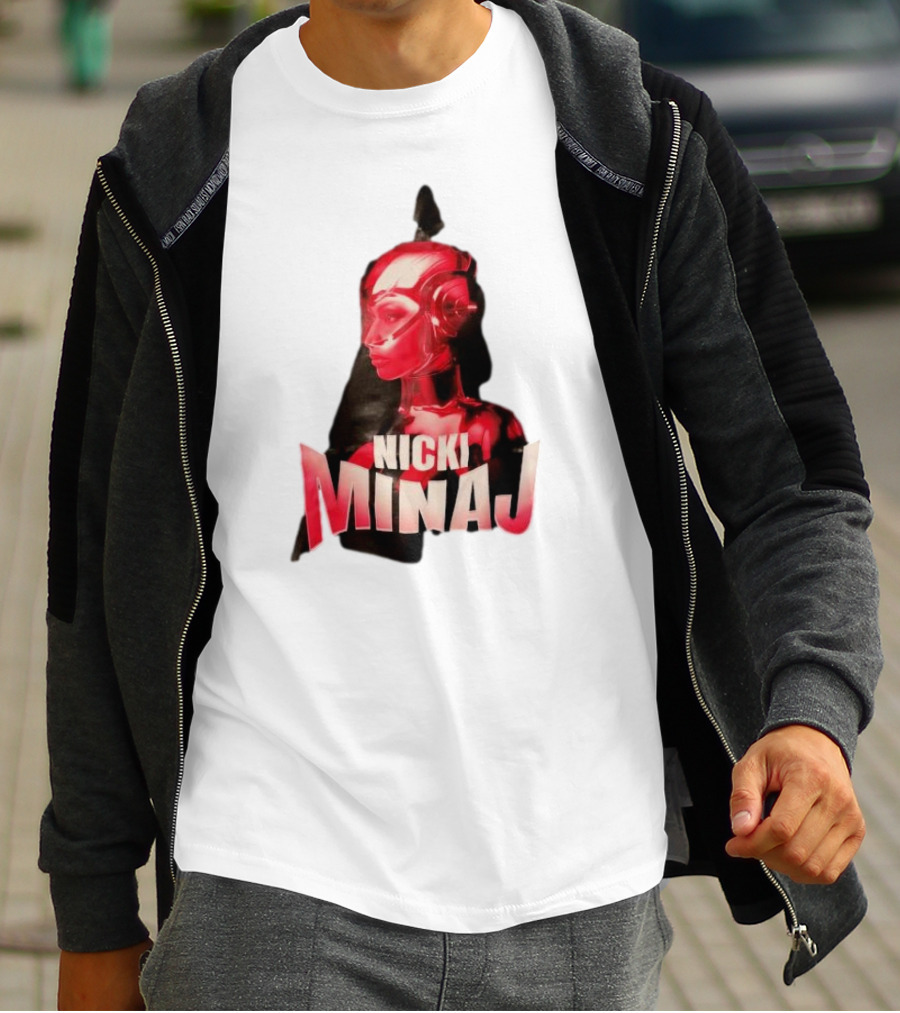 Nicki Minaj Red Robot Futuristic T-Shirt