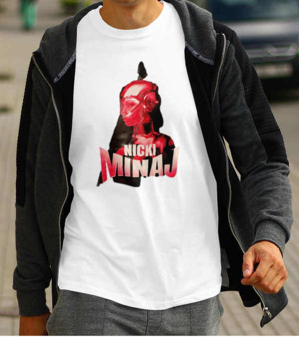 Nicki Minaj Red Robot Futuristic T-Shirt