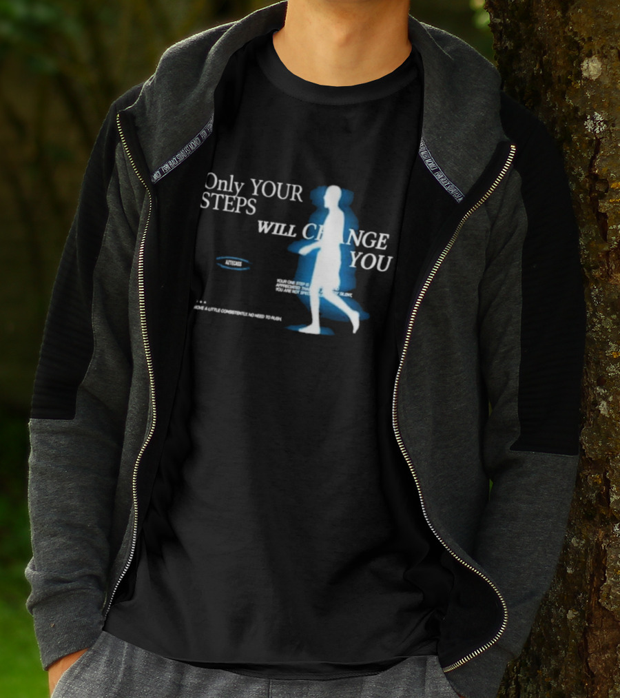 Only Your Steps Will Change You Aztecas Move A Little Consistently No Need To Rush T-Shirt