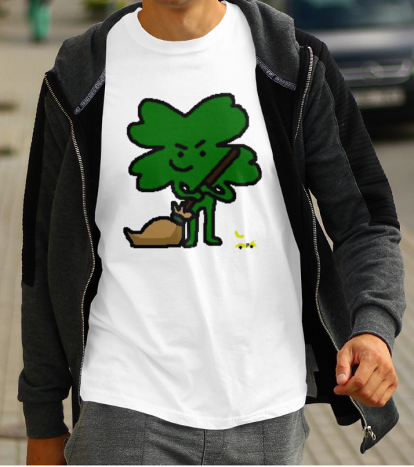 The Celtics Sweep The Pacers NBA Paint Shamrock Holding Broom T-Shirt