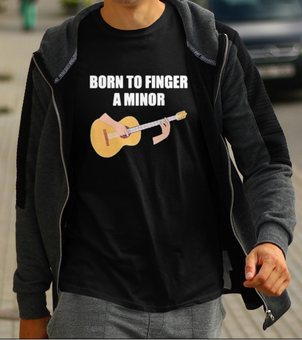 Born To Play A Minor Guitar Chord T-Shirt
