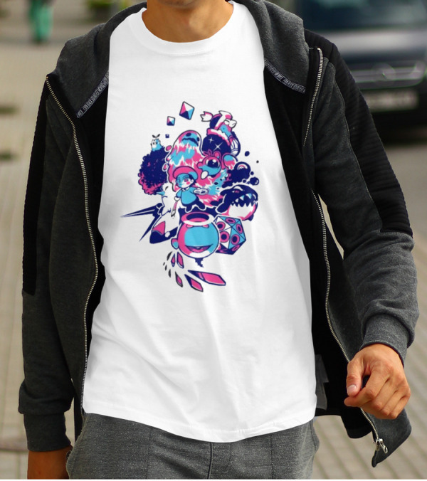 Boss Endurance Mikoto Pop Art Monsters T-Shirt