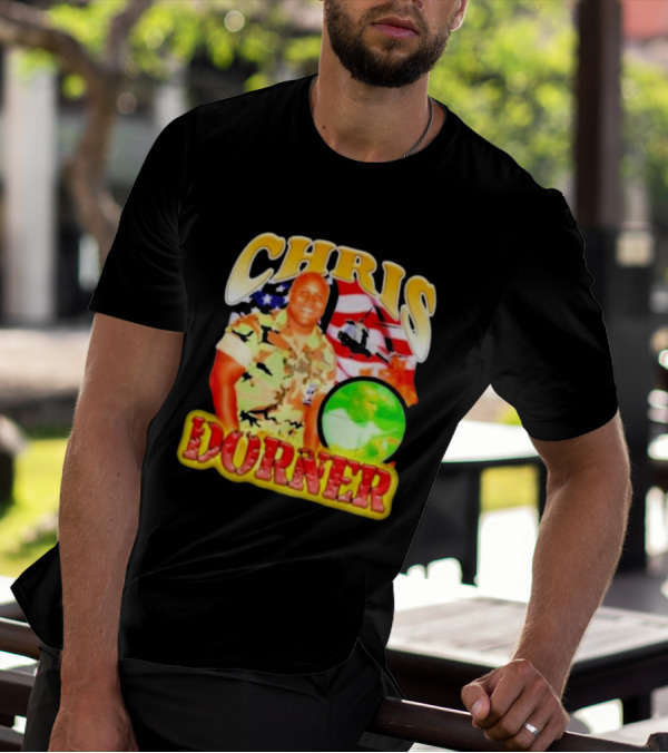 CHRIS DORNER USA Helicopter Camouflage T-Shirt