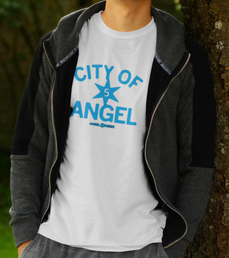 City Of Angel 5 Star Angel Reese T-Shirt