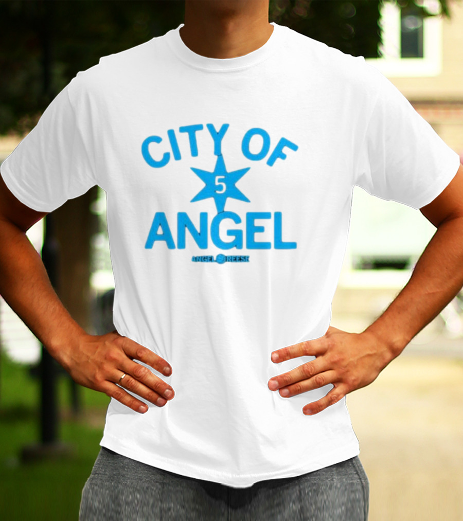City Of Angel 5 Star Angel Reese T-Shirt