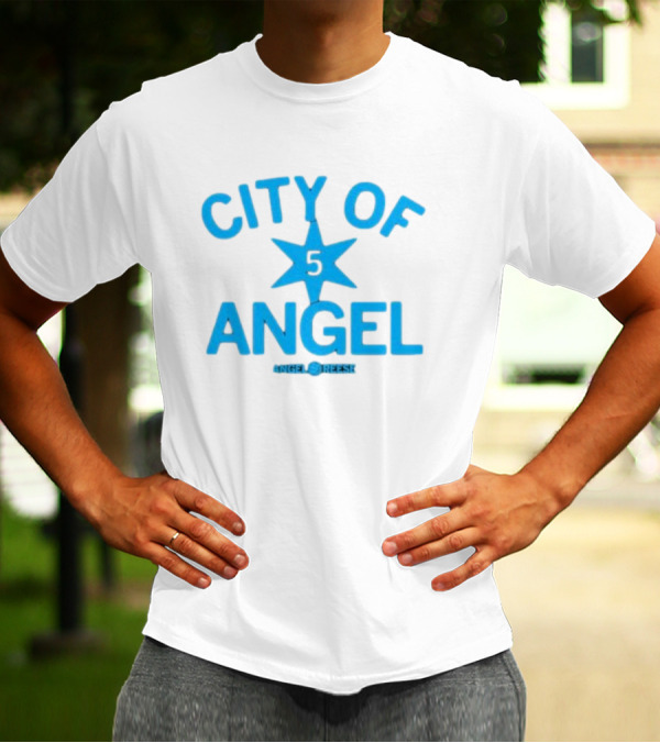 City Of Angel 5 Star Angel Reese T-Shirt