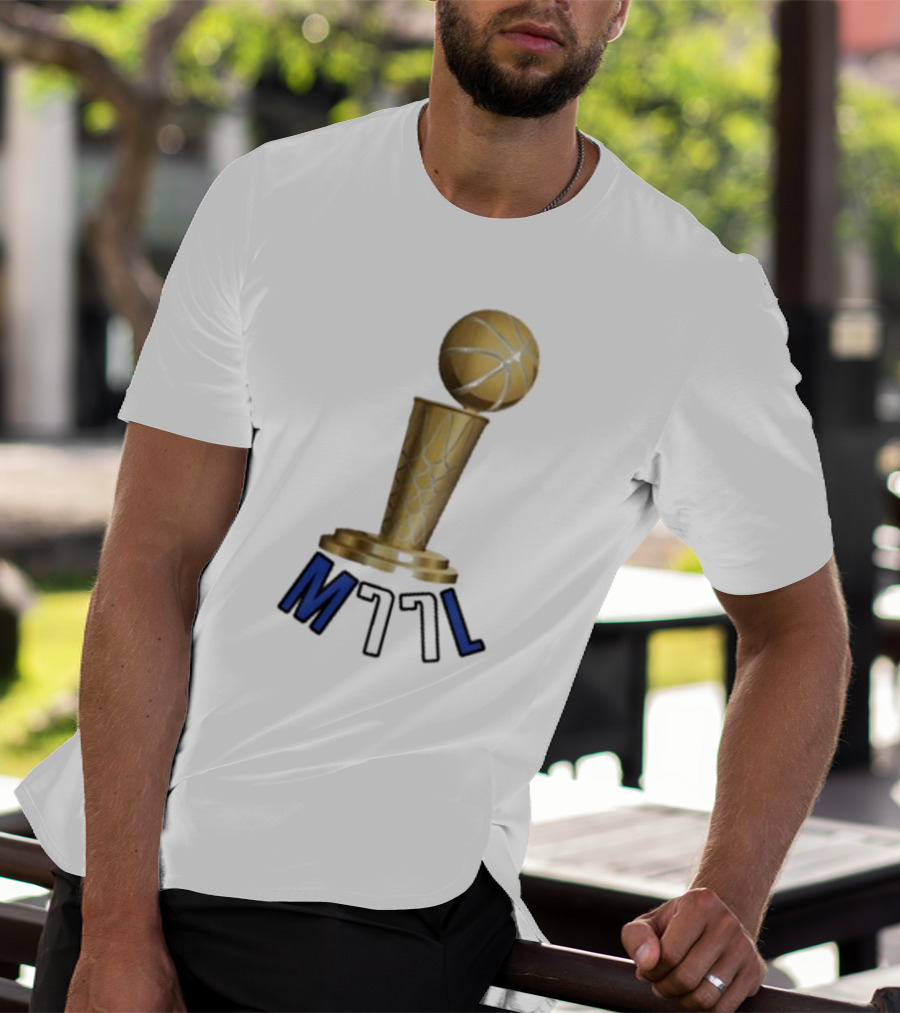 Dallas Mavericks Luka Doncic 77 M77l Basketball Trophy T-Shirt