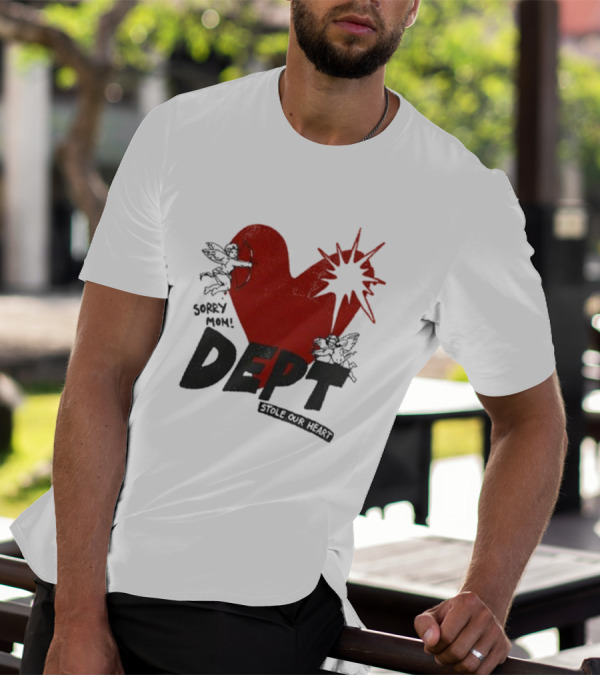 Dept Red Parrot Burst We The Heist T-Shirt