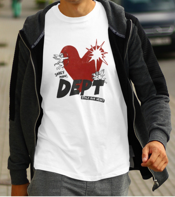 Dept Red Parrot Burst We The Heist T-Shirt