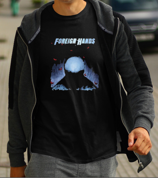 Foreign Hands Mysterious Moonlit Vision What’s Left Unsaid T-Shirt