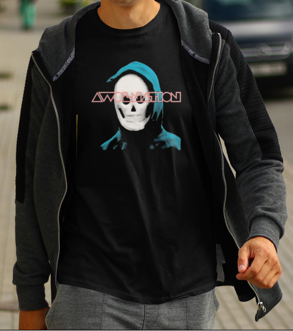 Awolnation Skull Mask T-Shirt