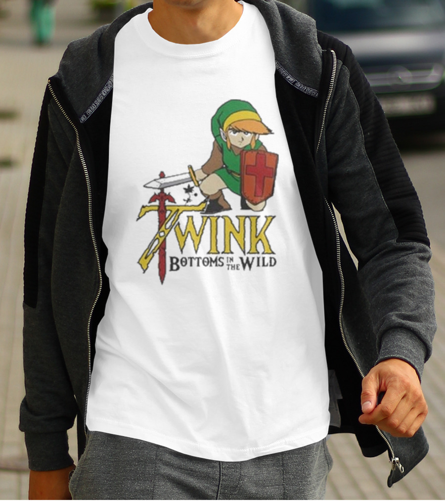 Twink Bottoms In The Wild Legend Of Zelda T-Shirt