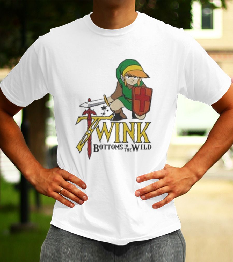Twink Bottoms In The Wild Legend Of Zelda T-Shirt