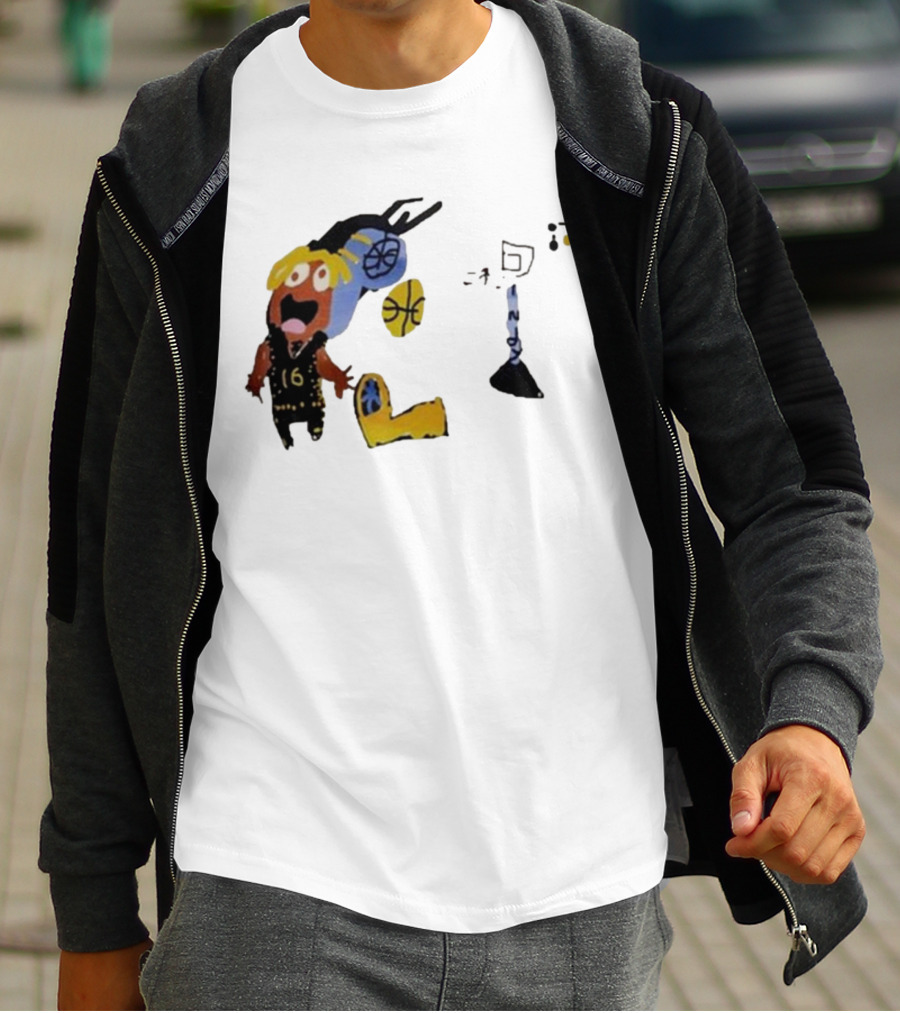Tyrese Haliburton James Johnson Son Basketball Cartoon T-Shirt