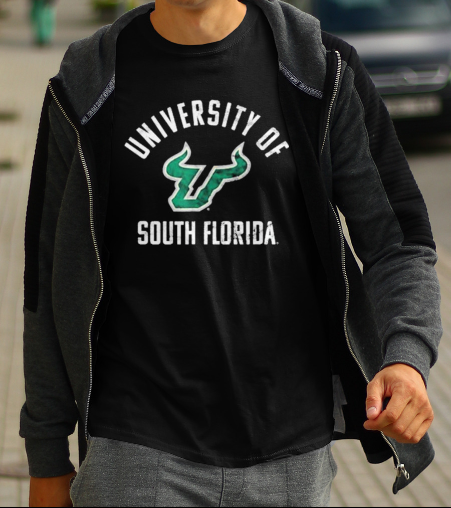 University Of South Florida Bulls Green T-Shirt
