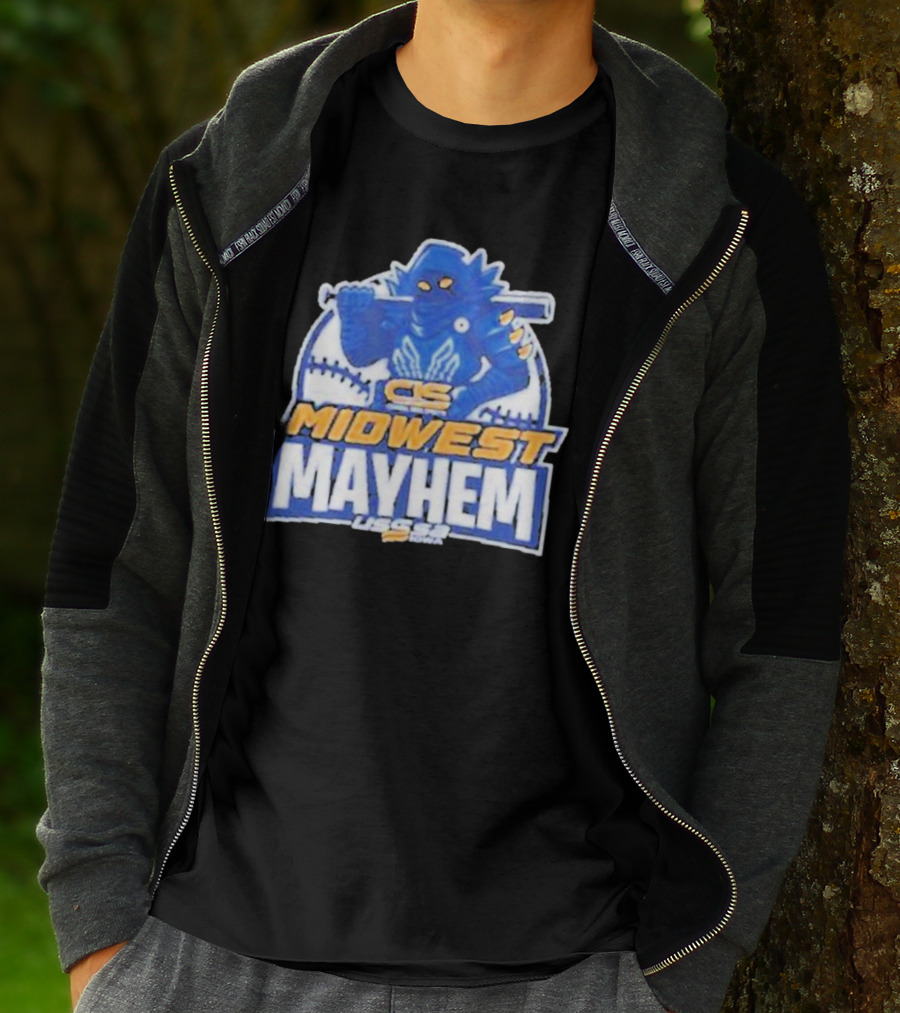 CS Midwest Mayhem USSSA Iowa Baseball T-Shirt