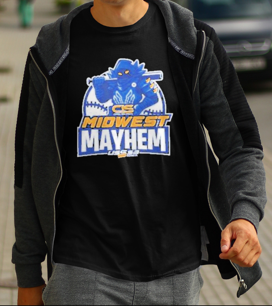 CS Midwest Mayhem USSSA Iowa Baseball T-Shirt