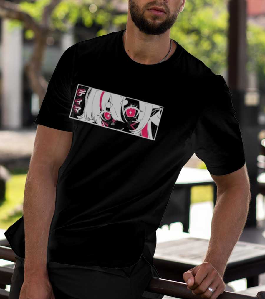 Uwumarket Dimatheduchess Primordial Anime Eyes Aesthetic T-Shirt