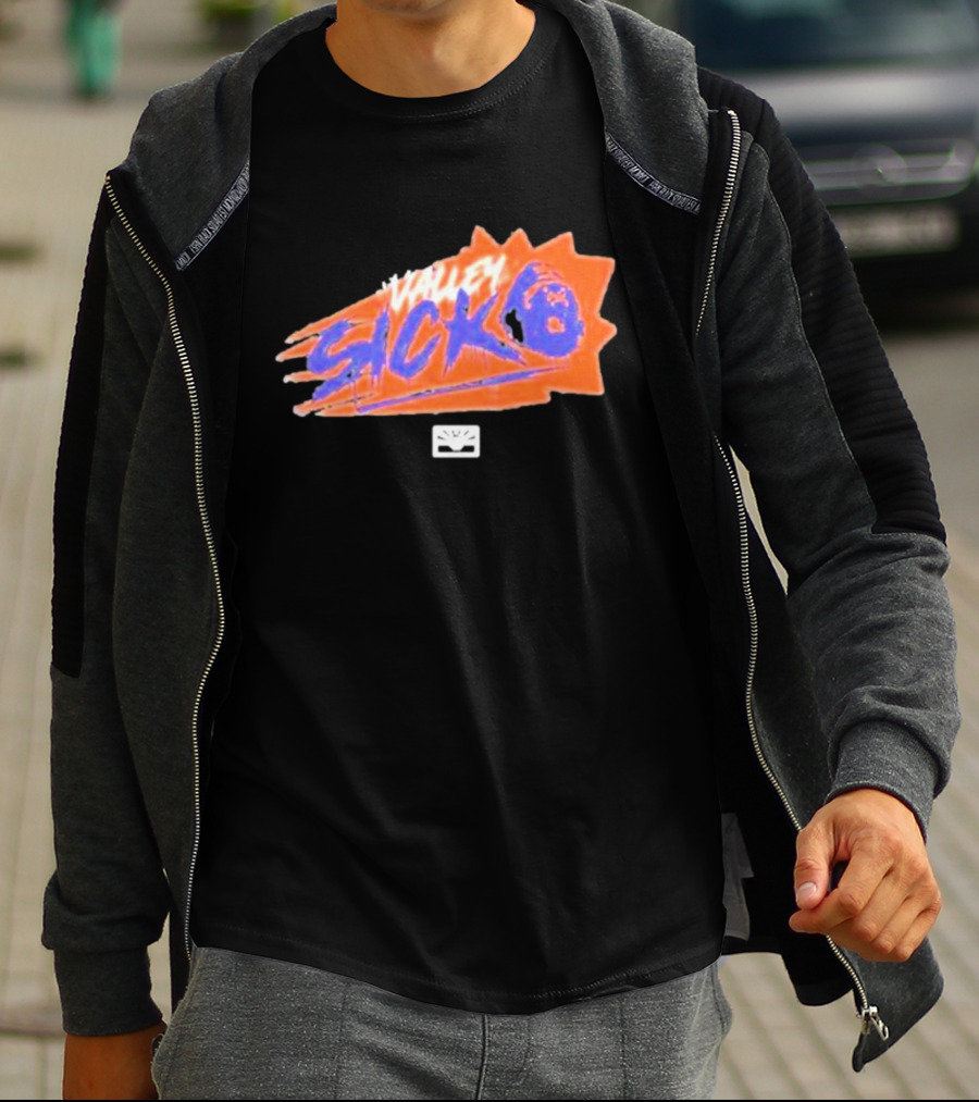 Valley Sicko Purple Starburst T-Shirt