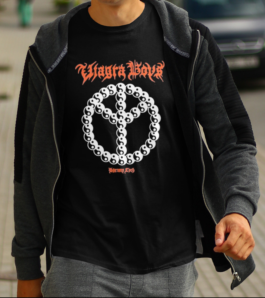 Viagra Boys Shrimp Tech Peace T-Shirt