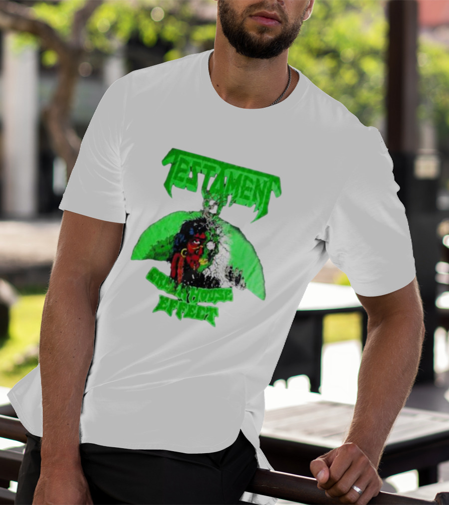 TESTAMENT Greenhouse Effect 1989 T-Shirt