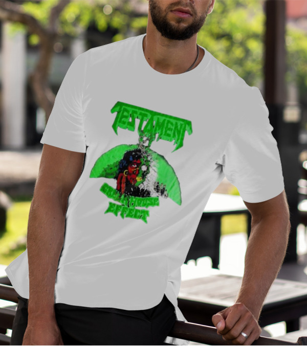 TESTAMENT Greenhouse Effect 1989 T-Shirt