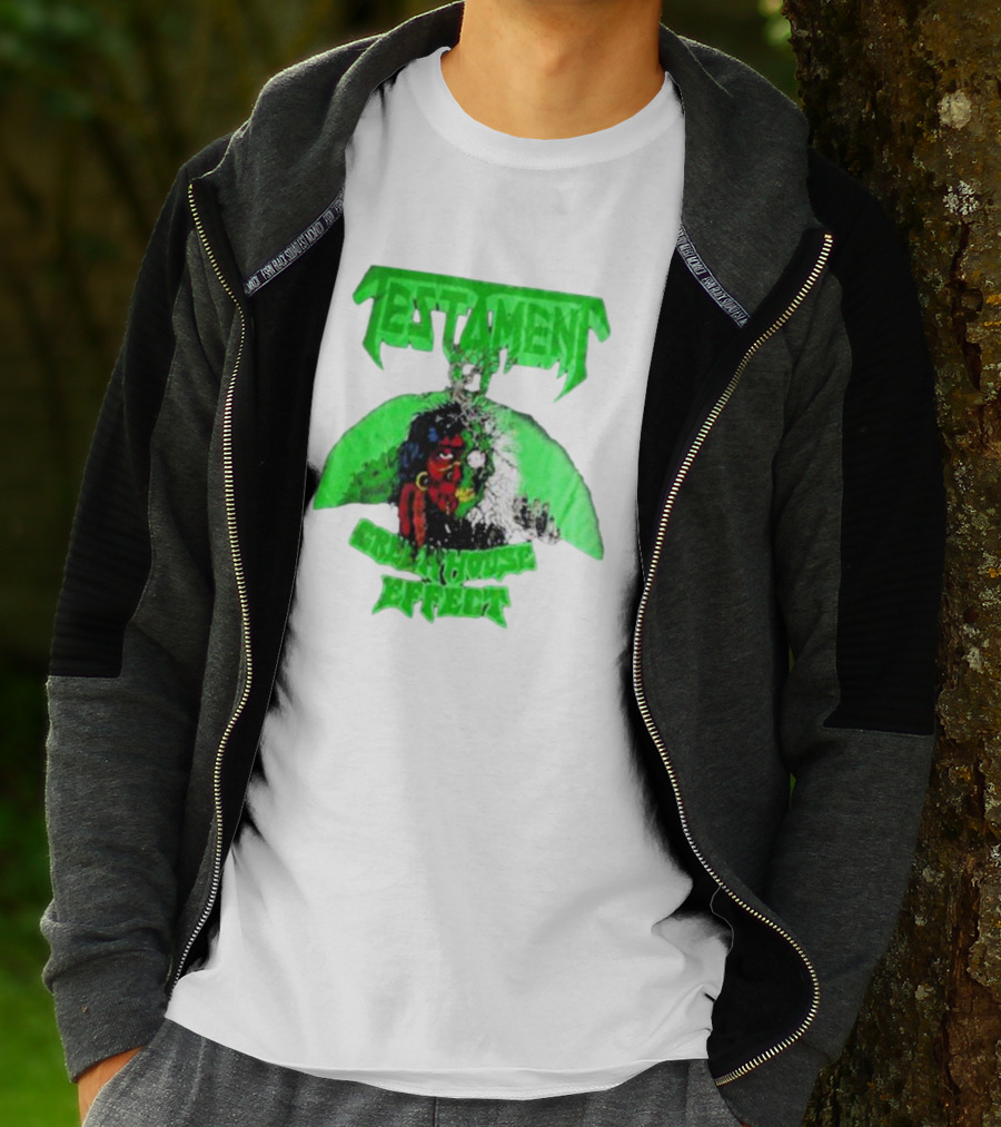 TESTAMENT Greenhouse Effect 1989 T-Shirt