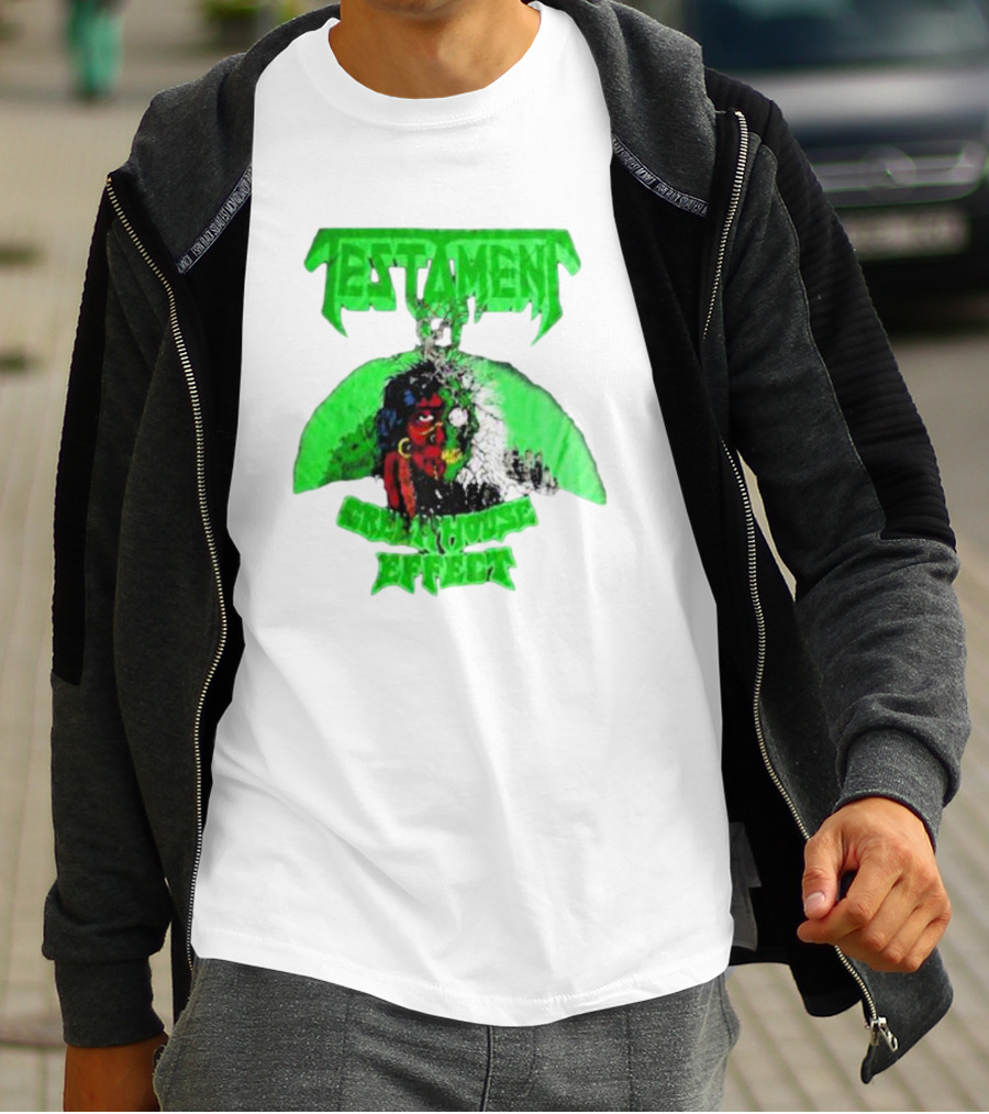 TESTAMENT Greenhouse Effect 1989 T-Shirt