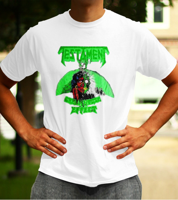 TESTAMENT Greenhouse Effect 1989 T-Shirt