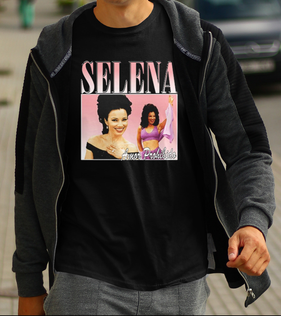 SELENA Amor Prohibido Vintage Style Retro Fashion T-Shirt