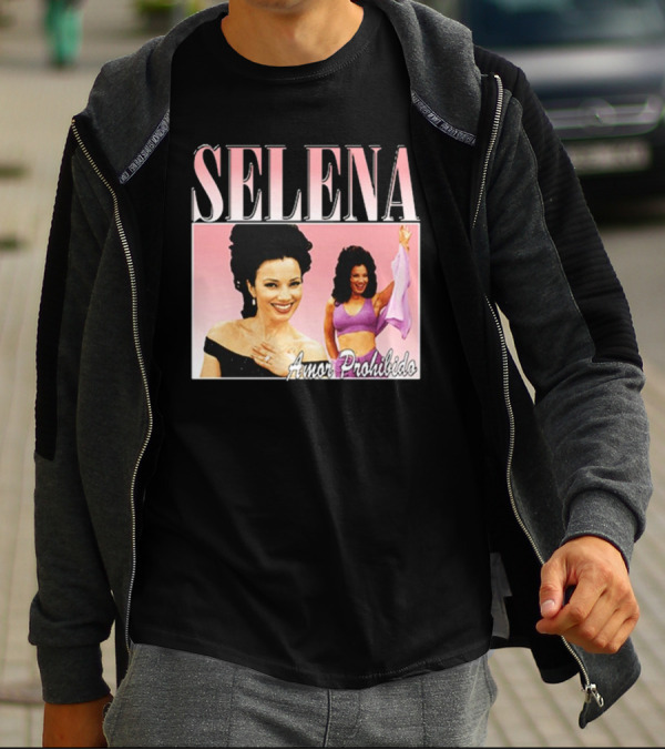 SELENA Amor Prohibido Vintage Style Retro Fashion T-Shirt
