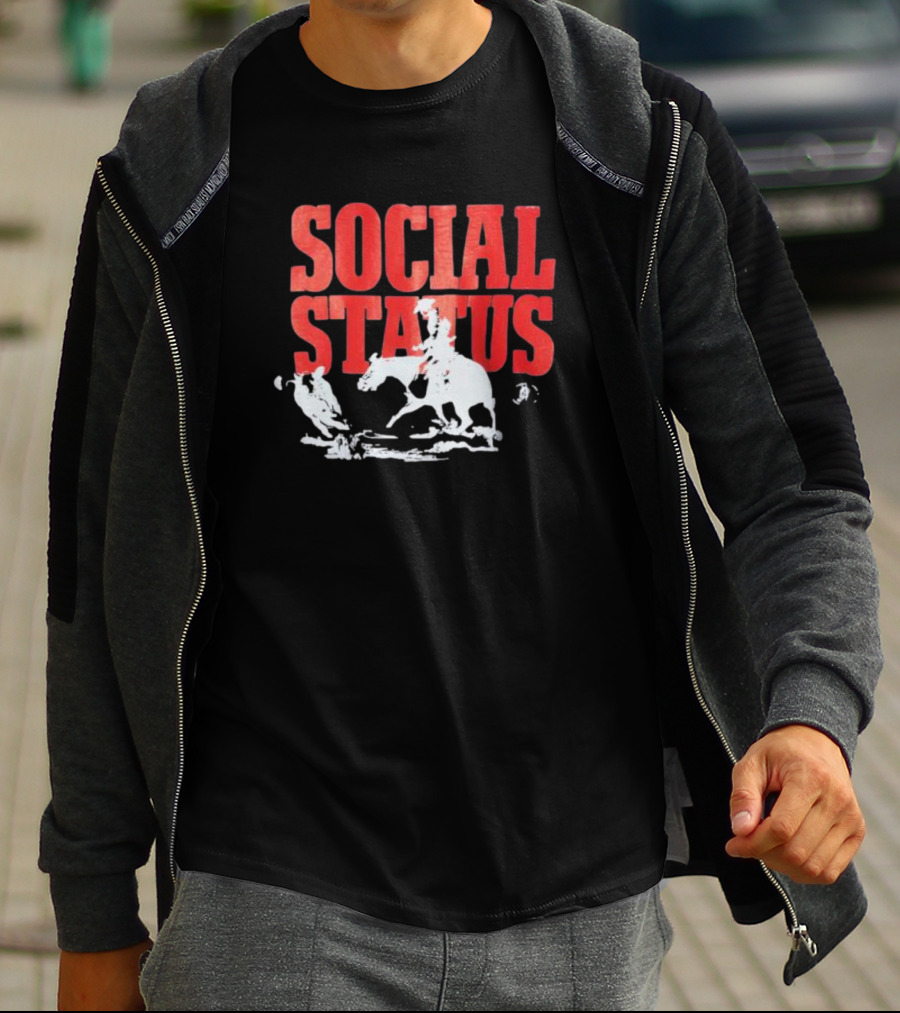 Social Status Cowboy Western T-Shirt