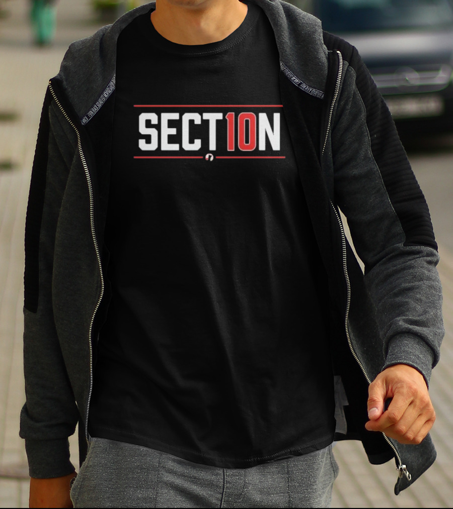 SECT10N Wordmark Baseball T-Shirt