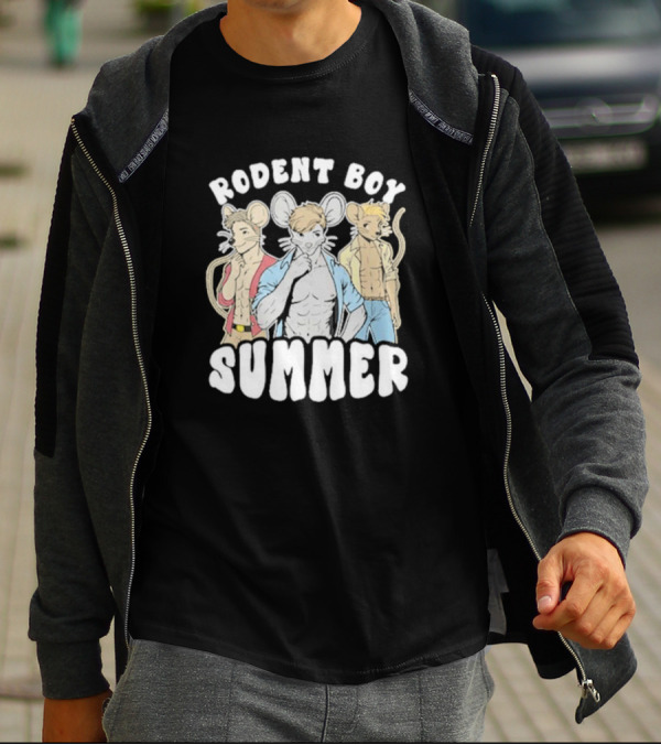 Rodent Boy Summer Mouse Trio Adventure T-Shirt
