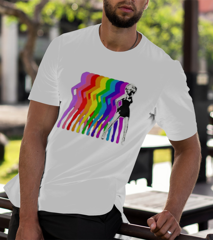 Rupaul Rainbow Pride Shadow T-Shirt