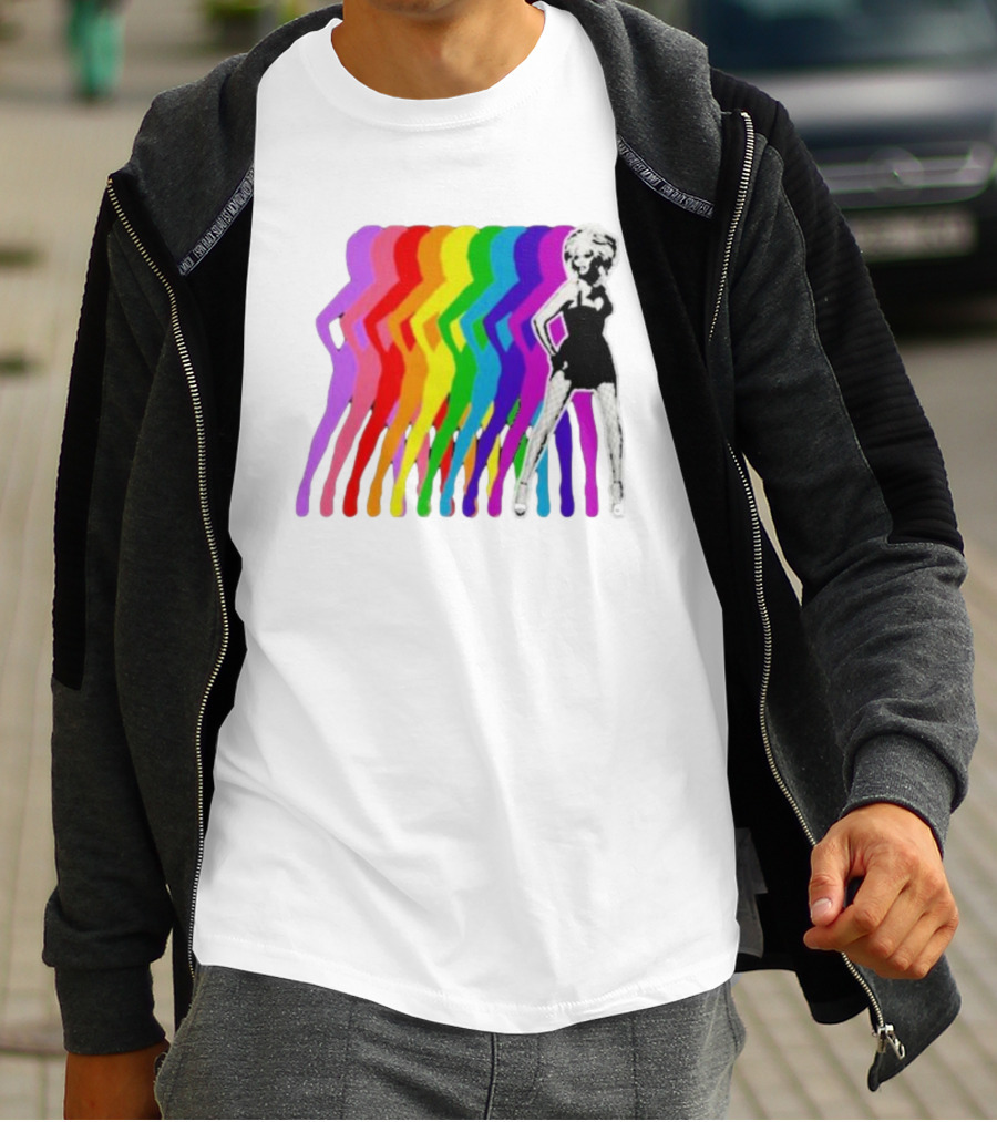 Rupaul Rainbow Pride Shadow T-Shirt