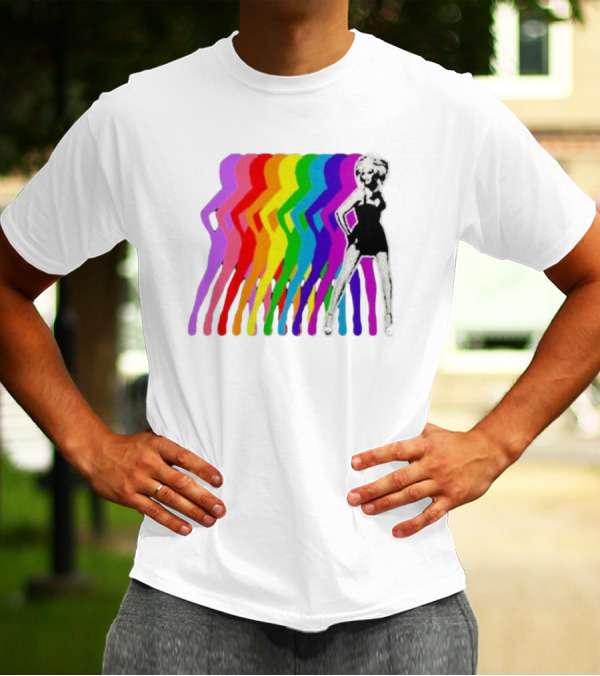 Rupaul Rainbow Pride Shadow T-Shirt