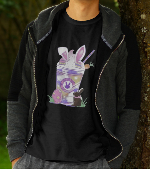 Easter Bunny Love Chocolate Cotton Candy Cup With Eggs T-Shirt
