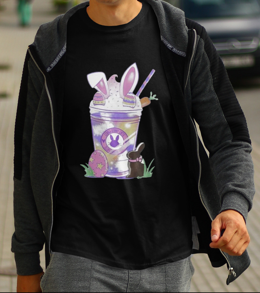 Easter Bunny Love Chocolate Cotton Candy Cup With Eggs T-Shirt